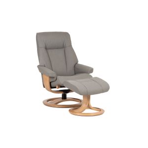 ATLANTA RECLINER + FOOTSTOOL FAB1