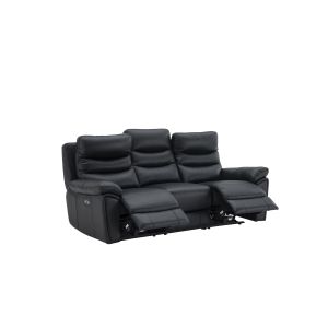 DERBY 3 STR TWIN POWER RECLINER DF LEATHER