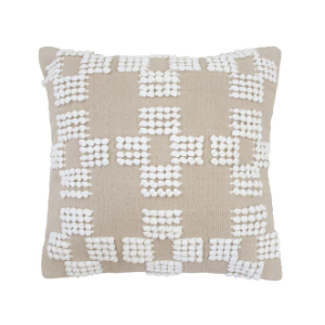 HASTINGS CUSHION 50X50CM LATTE