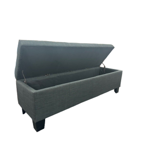 HENDON LARGE STORAGE BENCH CHARCOAL