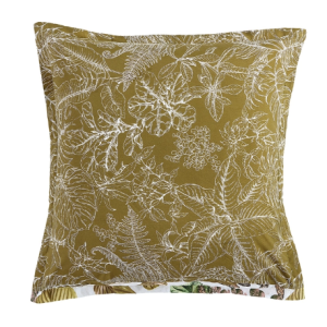 JUNO WHITE EUROPEAN PILLOWCASE