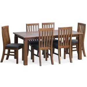 LONGYARD 7 PIECE DINING SUITE 1800MM
