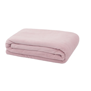 MICROPLUSH BLUSH THROW RUG 130X170CM