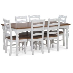 OREGON 7 PIECE 1800MM DINING SUITE