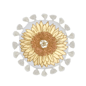 SUNFLOWER ROUND CUSHION