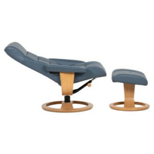 TAMPA LARGE RECLINER + FOOTSTOOL H1 LEATHER O