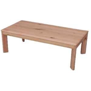 YARRA 4 LEG COFFEE TABLE 1200X600X420