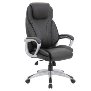 TRISTAR EXECUTIVE OFFICE CHAIR BLACK PU